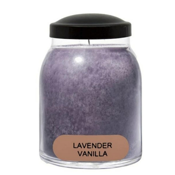 LAVENDER VANILLA -A Cheerful Giver Baby Jar Single Wick Candle, 6 oz (2 pack) - Picture 5 of 8